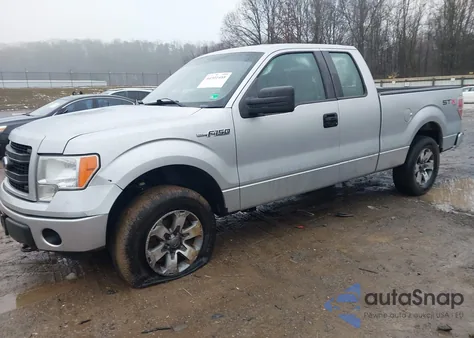 2013 Ford F-150 Stx из США, поврежденный, VIN 1FTFX1EF9DFC68668